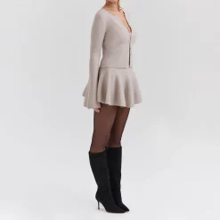Fern Flounce Mini Skirt
