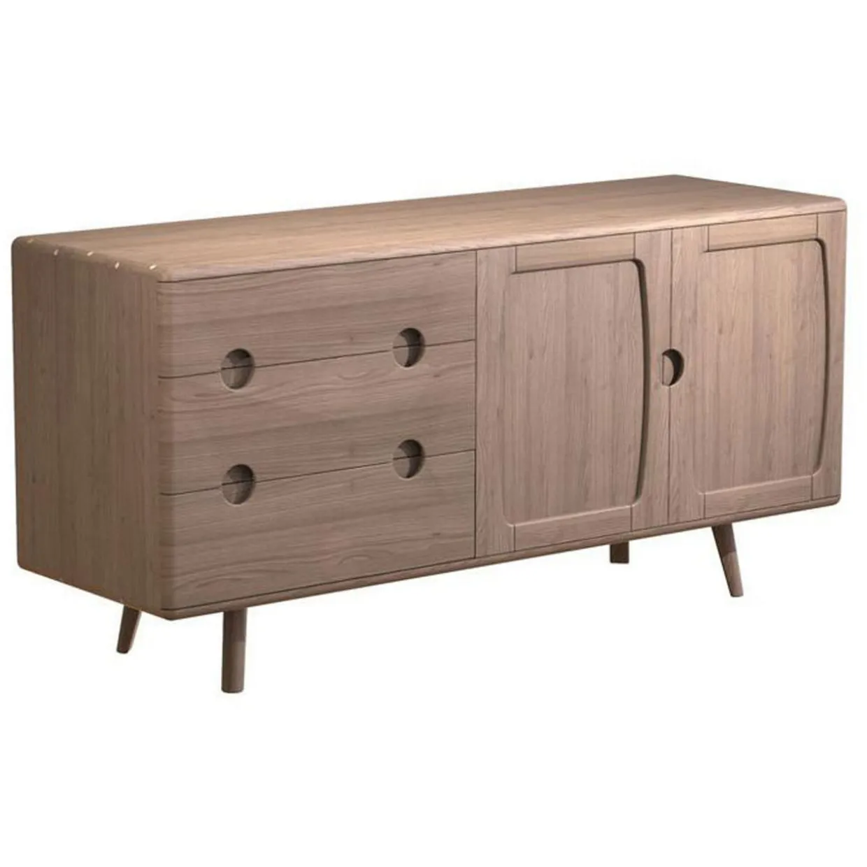 Finn Mid Century Sideboard Brown