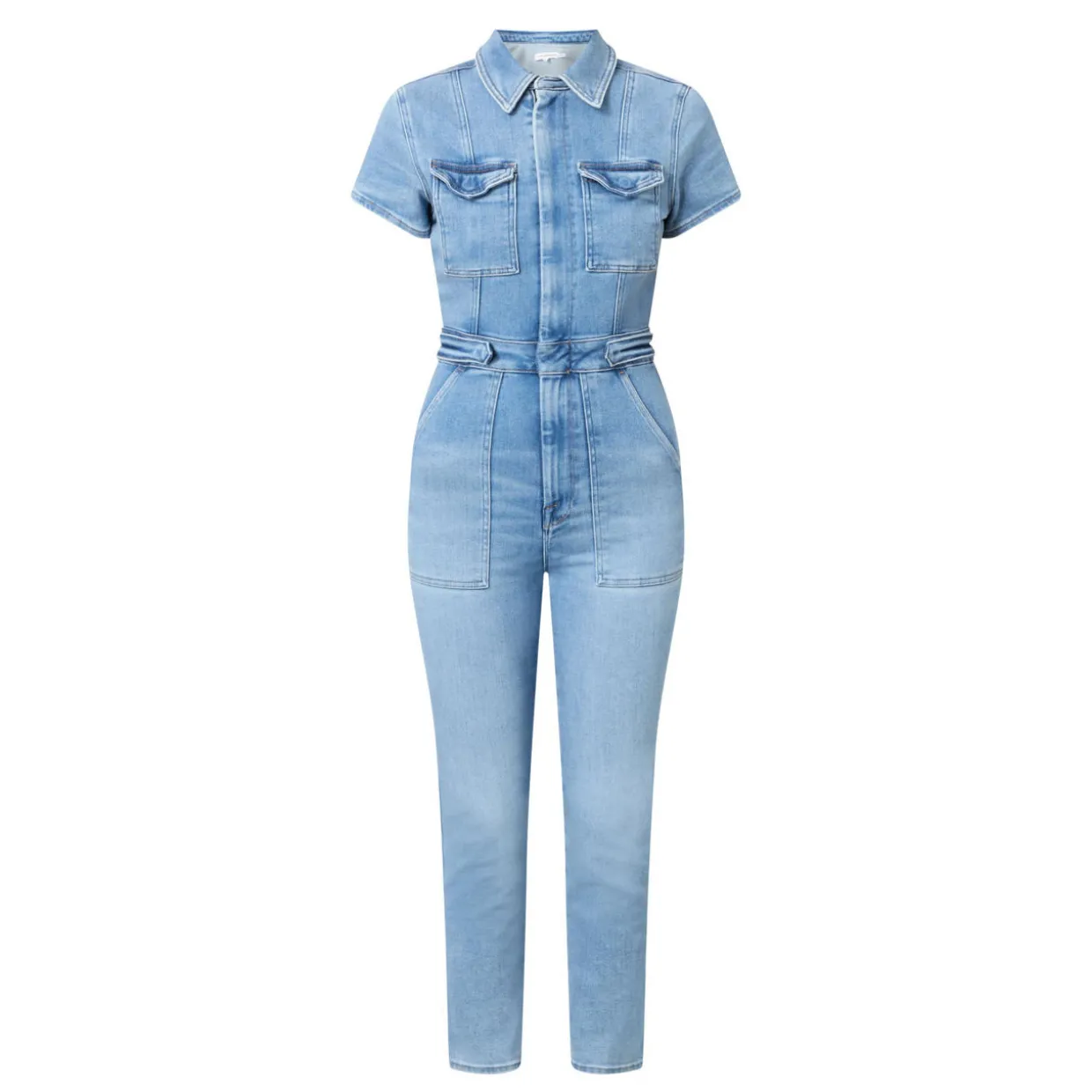 Fit For Success Denim Jumpsuit