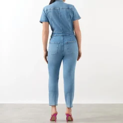 Fit For Success Denim Jumpsuit