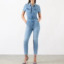Fit For Success Denim Jumpsuit