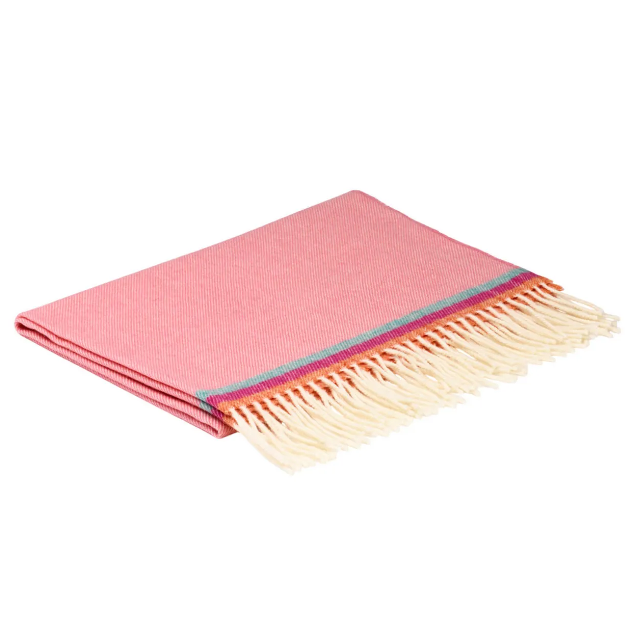 Flamingo Pink Baby Blanket