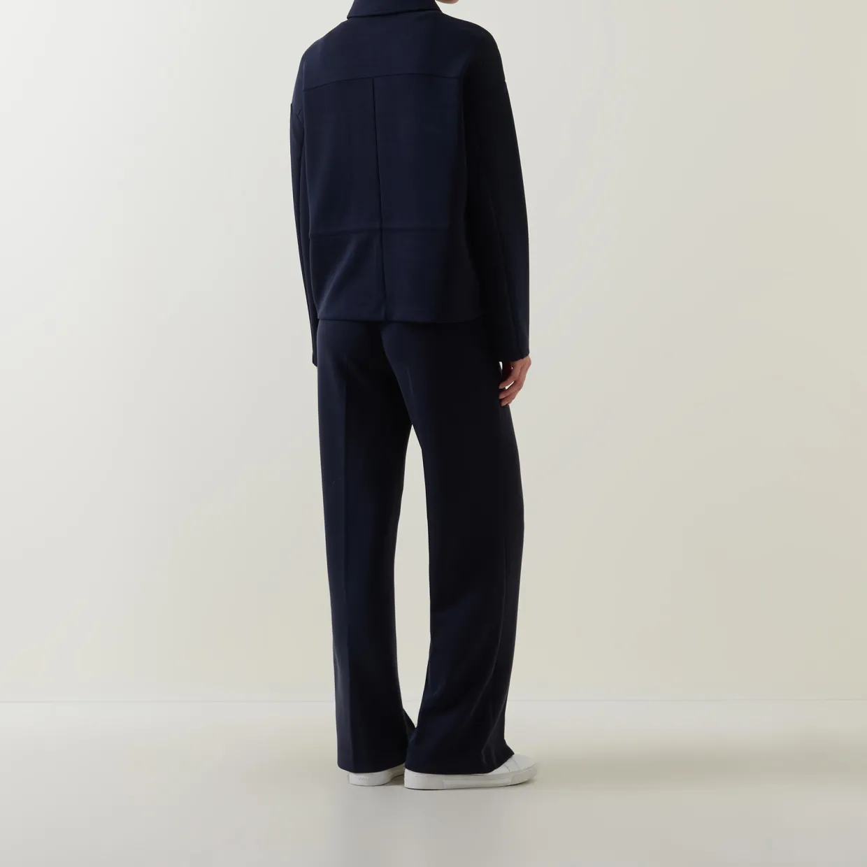 Flap Pocket Drawstring Jacket