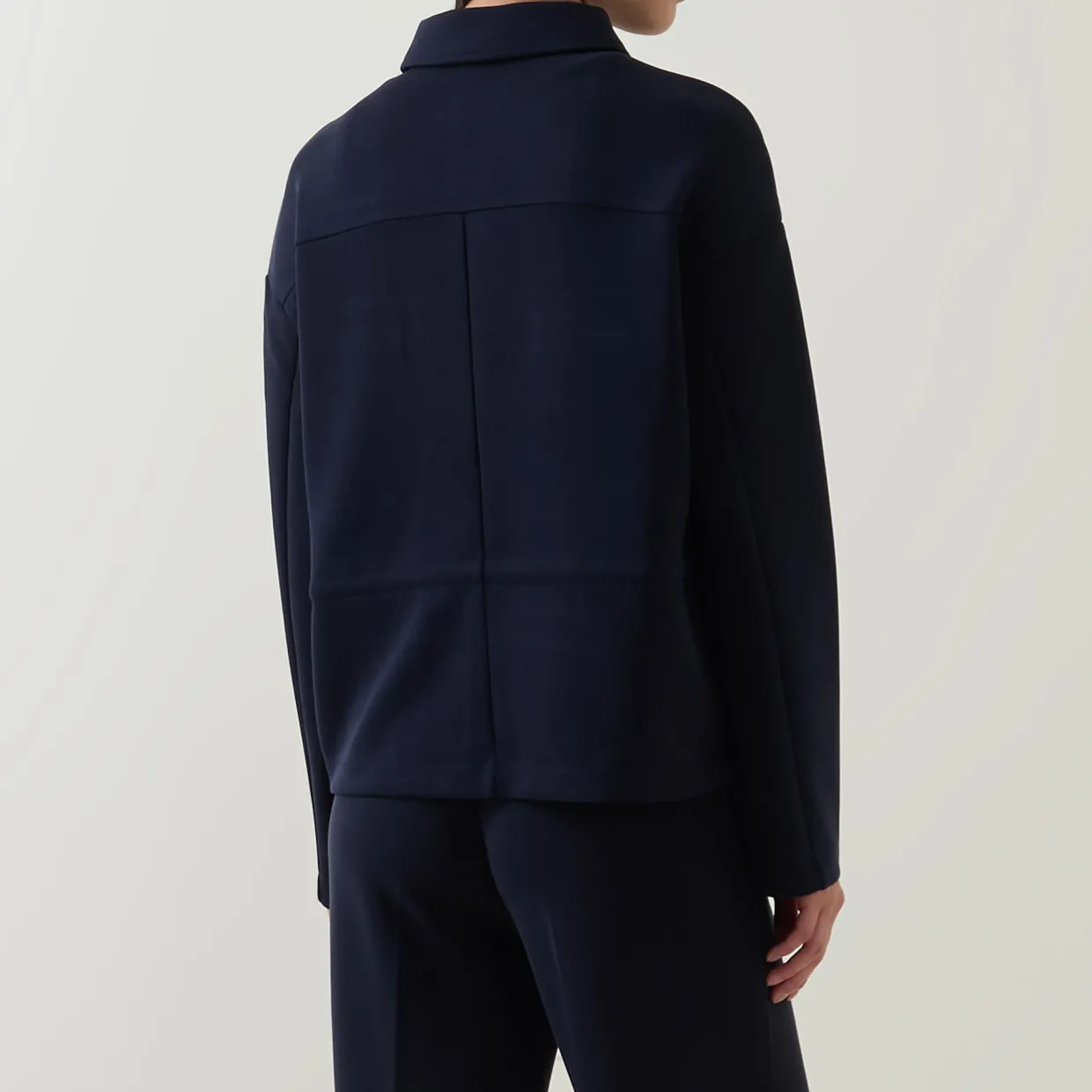 Flap Pocket Drawstring Jacket