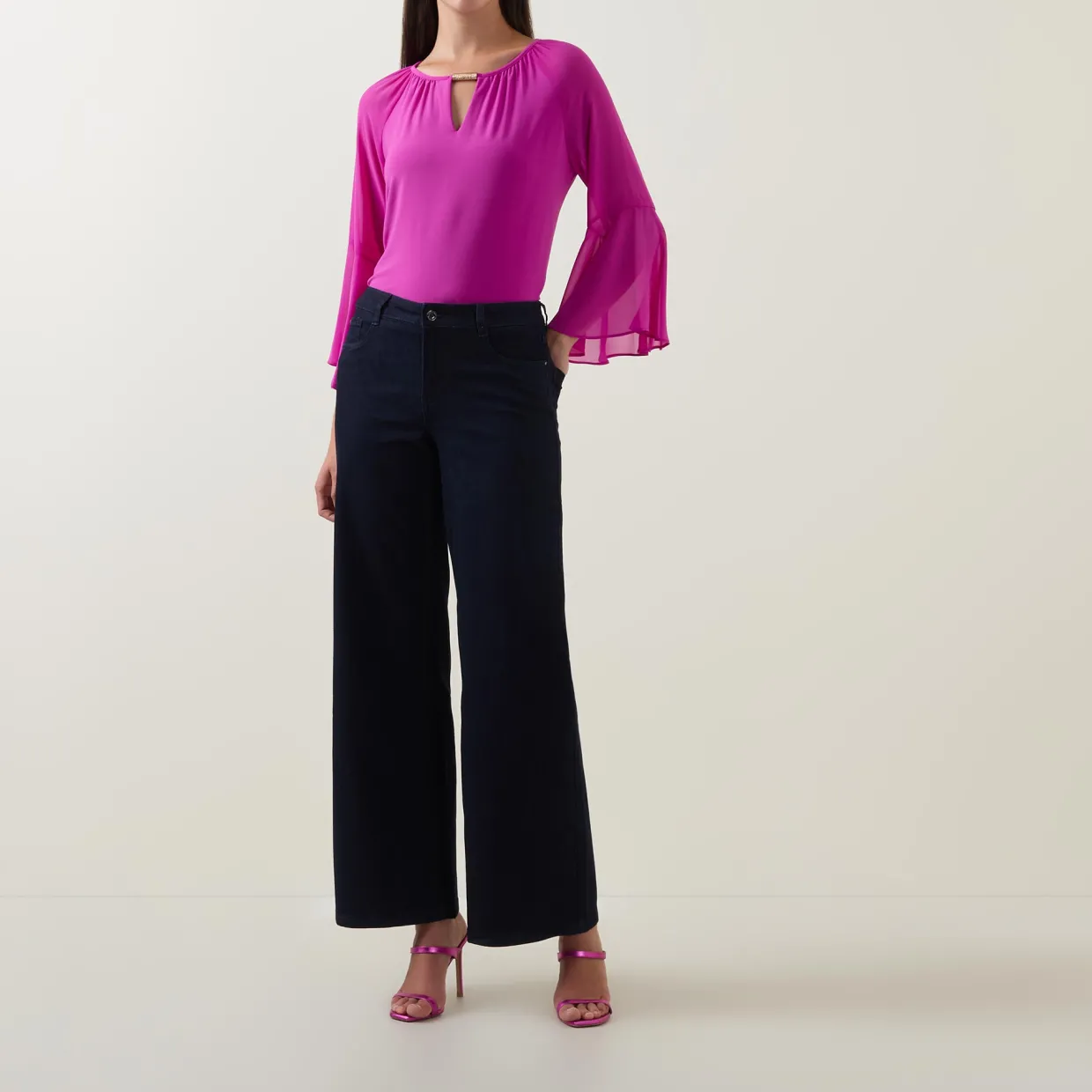 Flared Leg Jeans