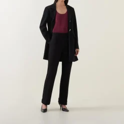 Flared Leg Trousers