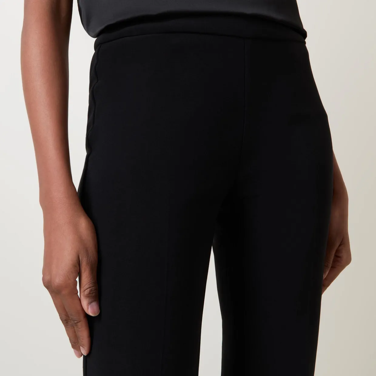 Flared-Leg Trousers