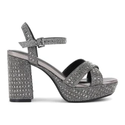 Fleur Platform Heeled Sandals