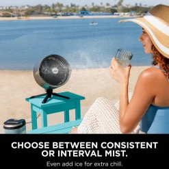 FlexBreeze Pro Mist Indoor & Outdoor Fan & Outdoor Misting System