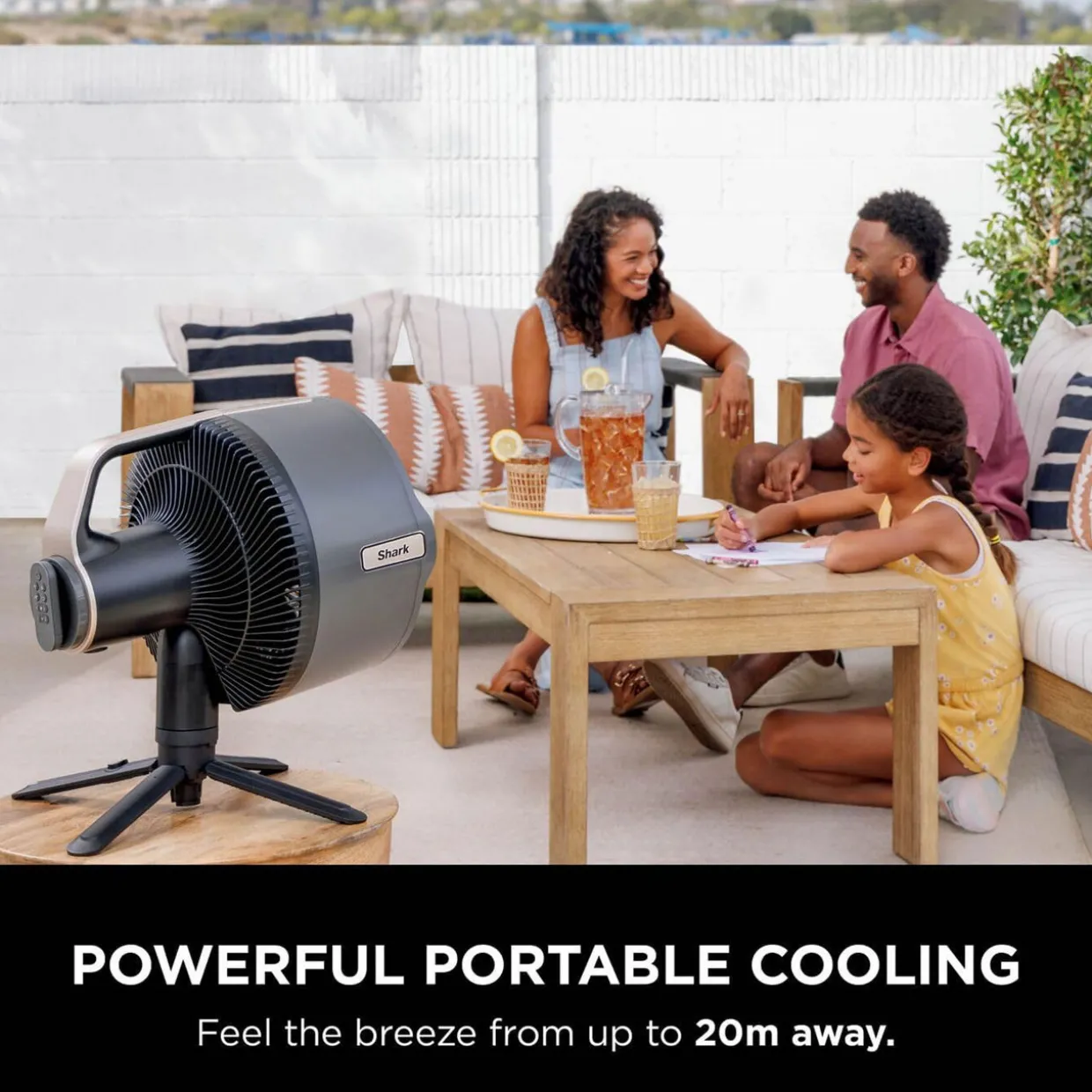 FlexBreeze Pro Mist Indoor & Outdoor Fan & Outdoor Misting System