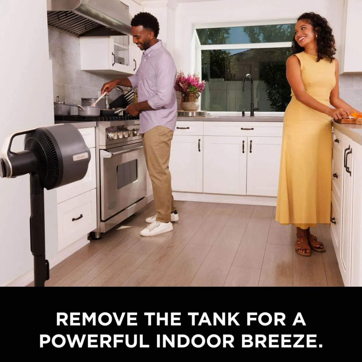 FlexBreeze Pro Mist Indoor & Outdoor Fan & Outdoor Misting System
