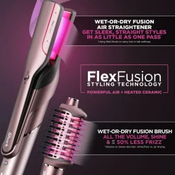 FlexFusion Heat Straight All Hair Types with Storage