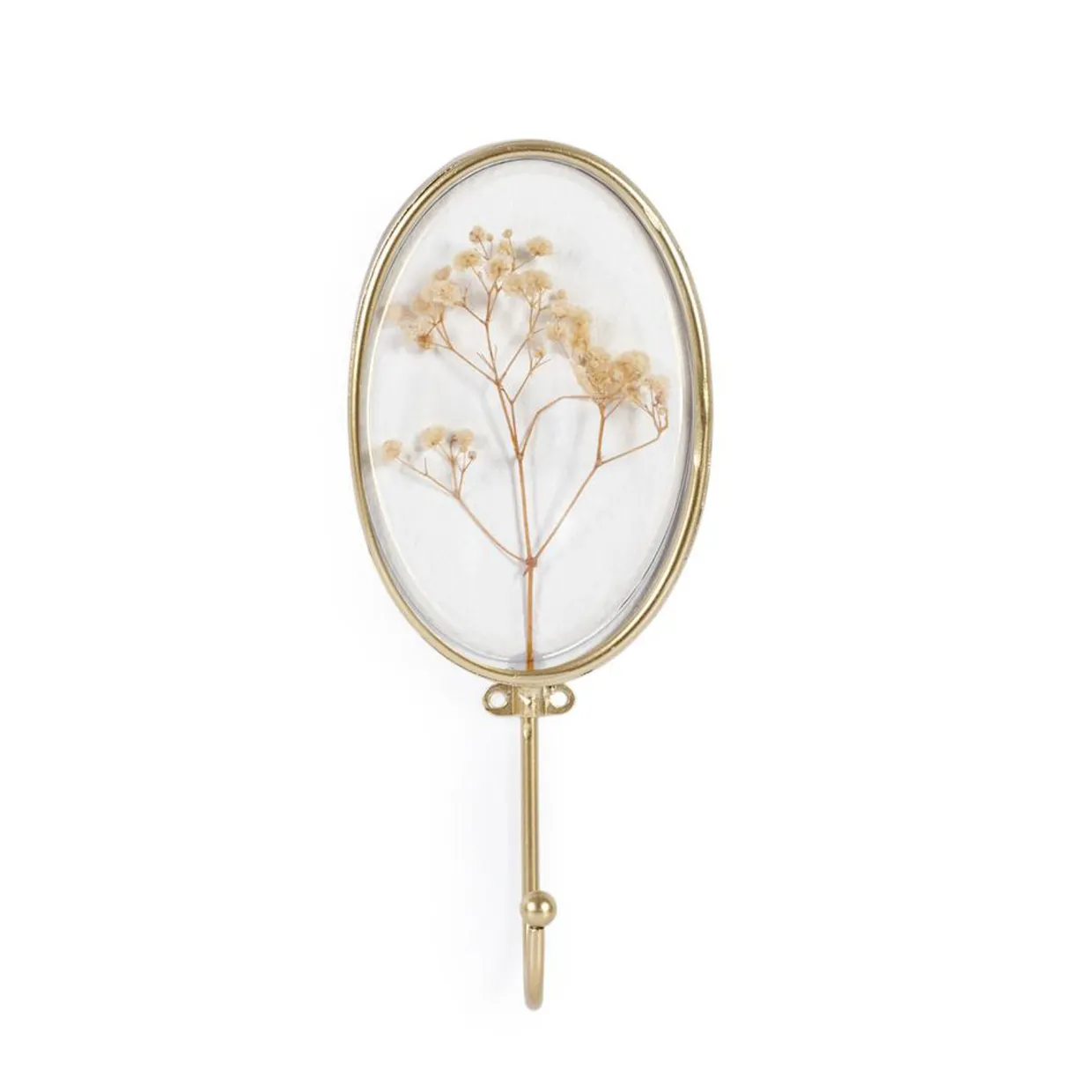 Floral Butterfly Two-Piece Wall Hook Set