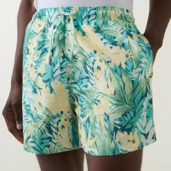 Floral Drawstring Swim Shorts