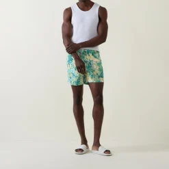 Floral Drawstring Swim Shorts