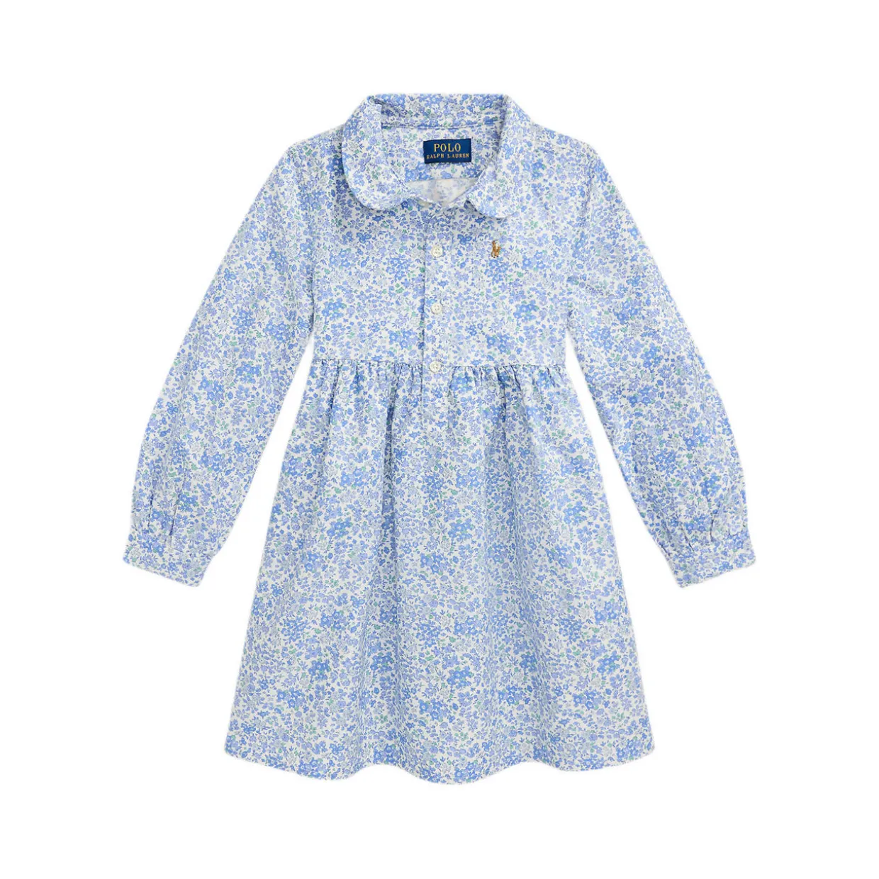 Floral Frill Shirt Dress 4-6 Years