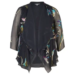 Floral Open Front Shrug