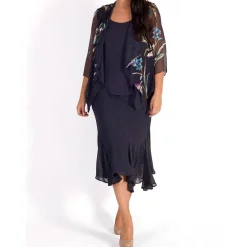 Floral Open Front Shrug