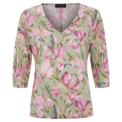 Flossie Floral Linen Top