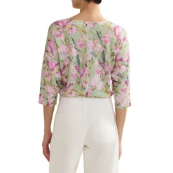 Flossie Floral Linen Top