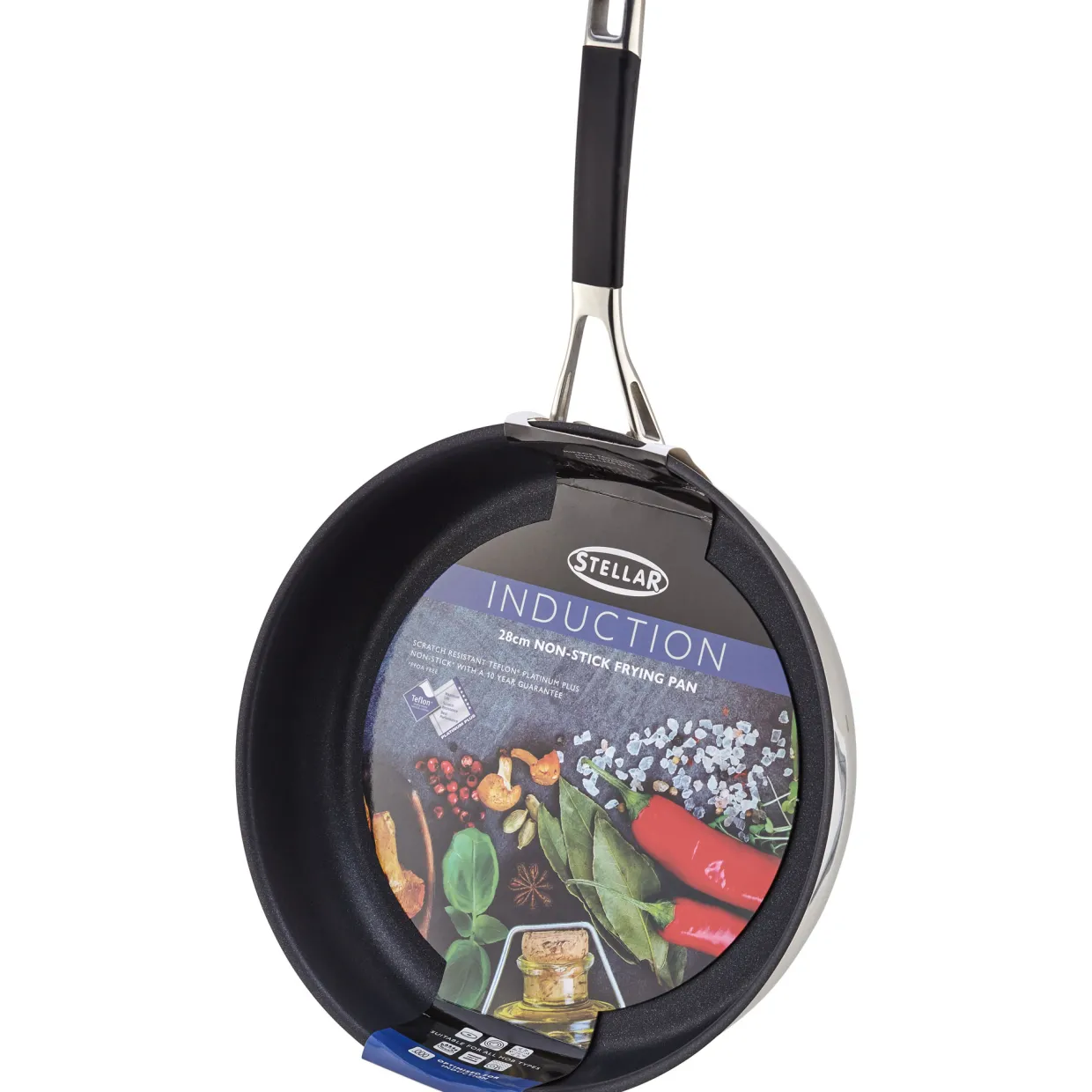 Flow Induction Non-Stick Frying Pan 28cm