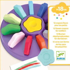 Flower Crayons For Toddlers