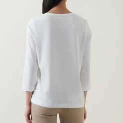 Flower Graphic Long-Sleeved T-Shirt