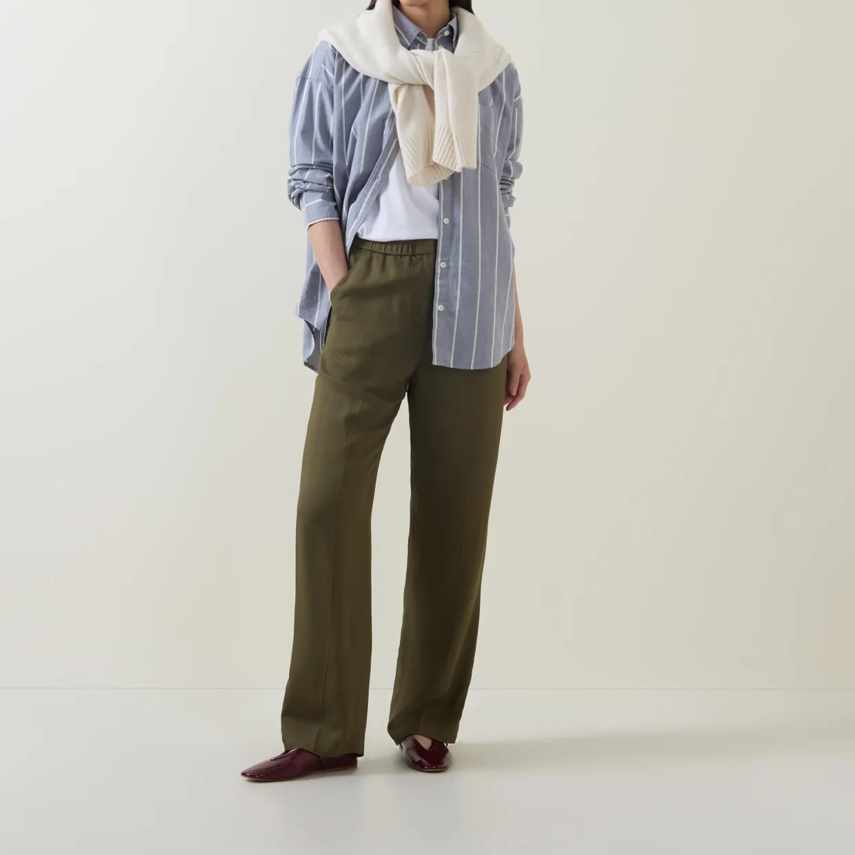 Fluid Relaxed Trousers