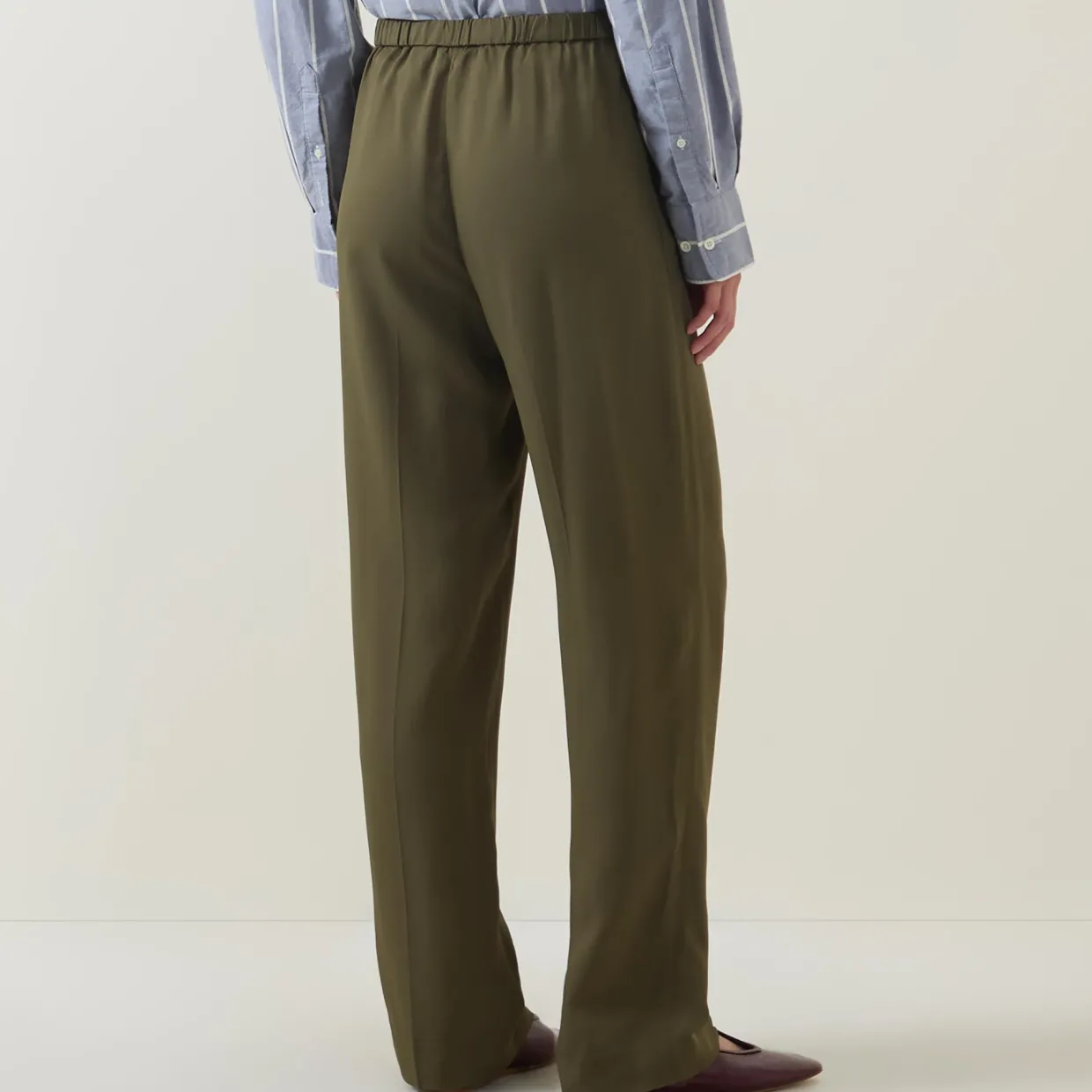 Fluid Relaxed Trousers