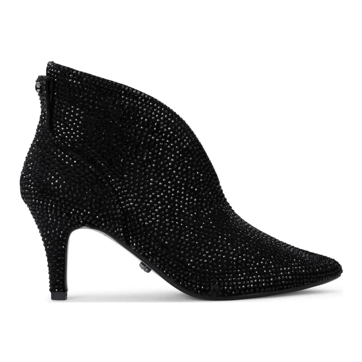 Flute Heeled Ankle Boots