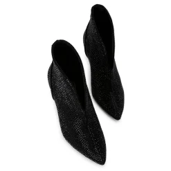 Flute Heeled Ankle Boots
