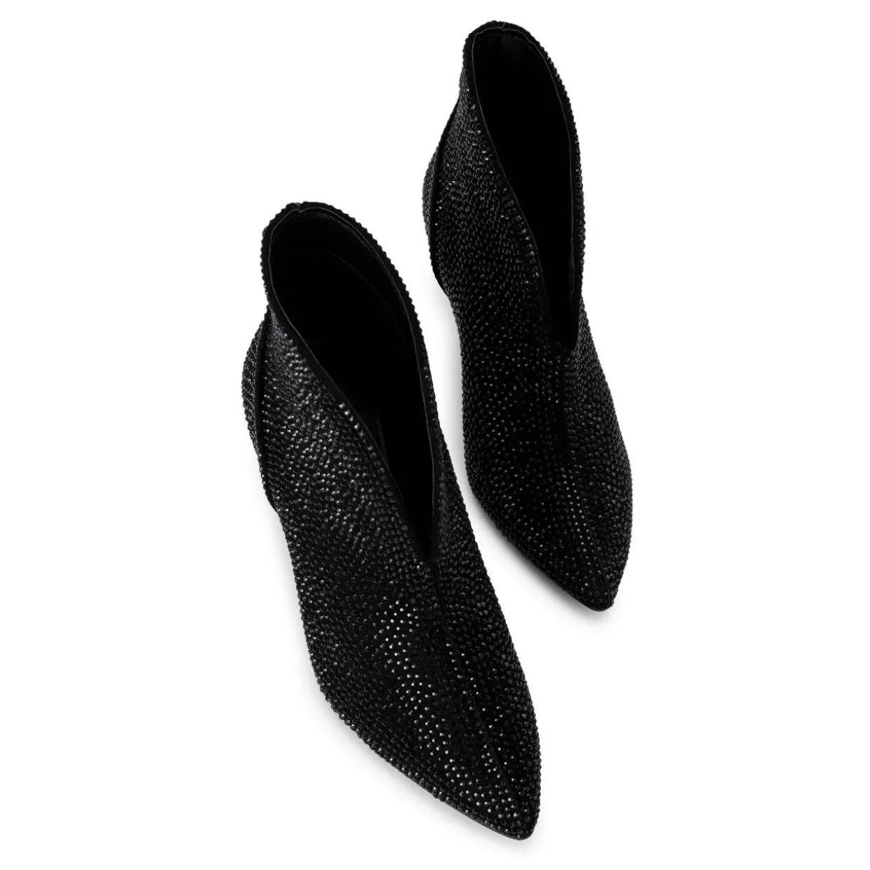 Flute Heeled Ankle Boots