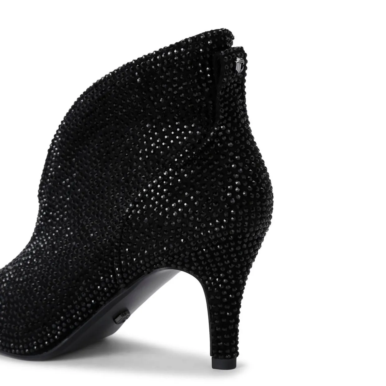 Flute Heeled Ankle Boots