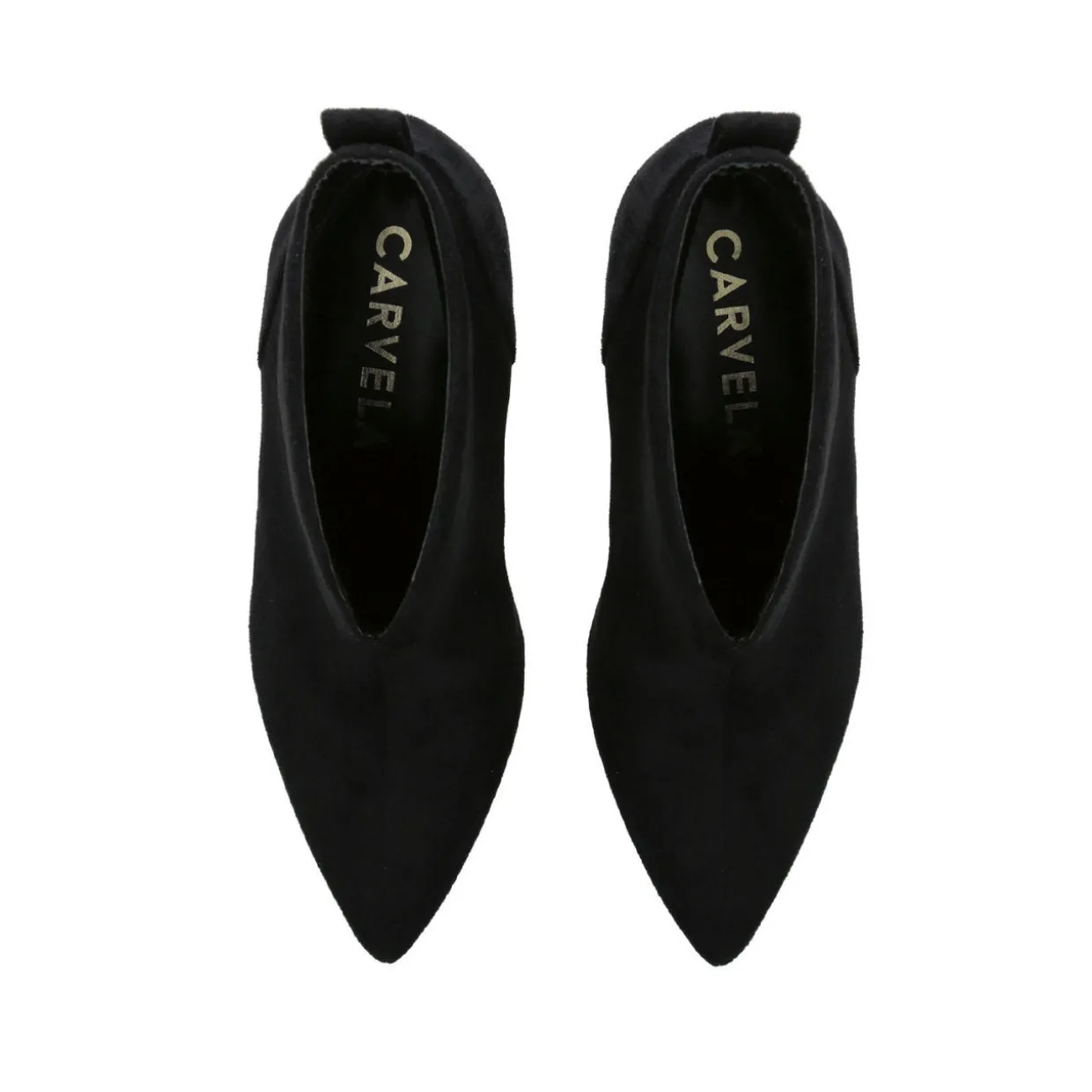 Flute Heeled Ankle Boots