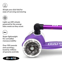 Foldable Mini LED Scooter