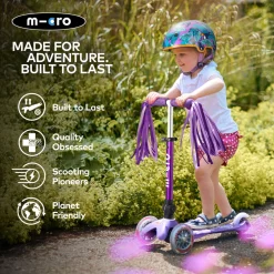 Foldable Mini LED Scooter