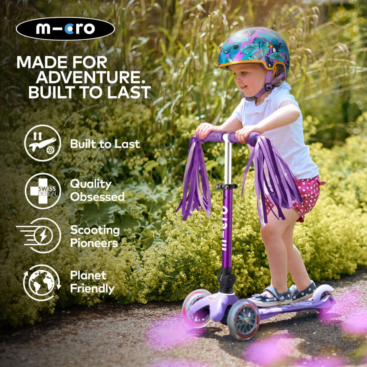 Foldable Mini LED Scooter