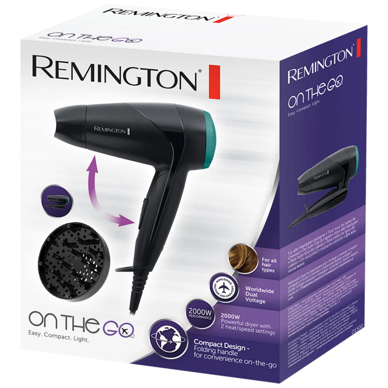 Folding Travel Hairdryer