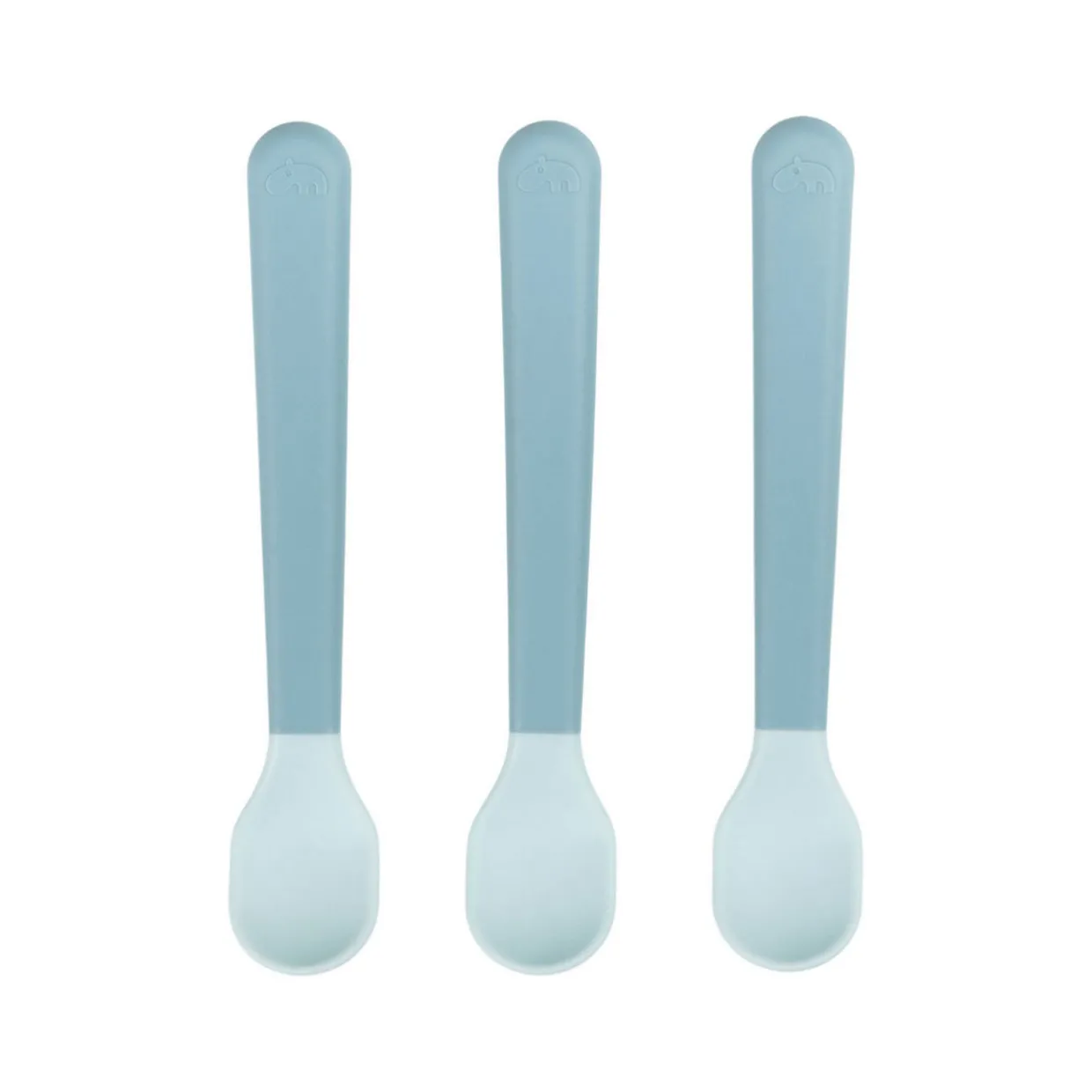 Foodie Easi-Grip Baby Spoon 3-Pack Blue
