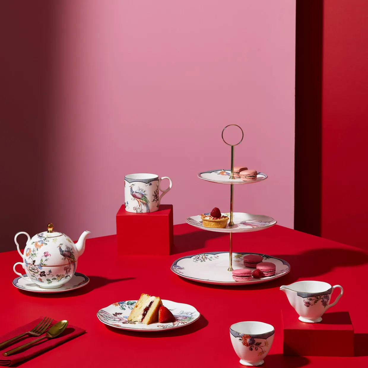 Fortune Cake Stand 3 Tier