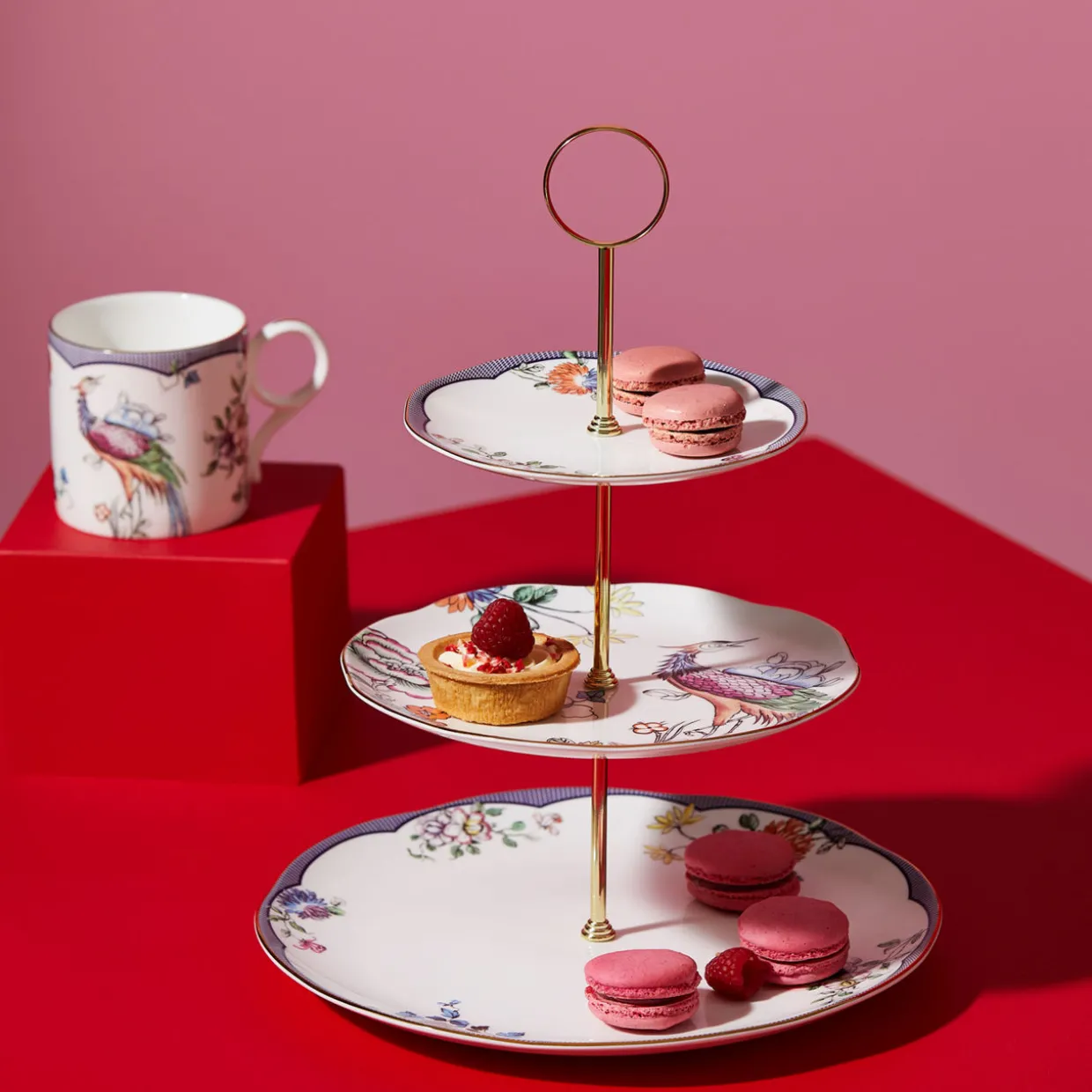 Fortune Cake Stand 3 Tier