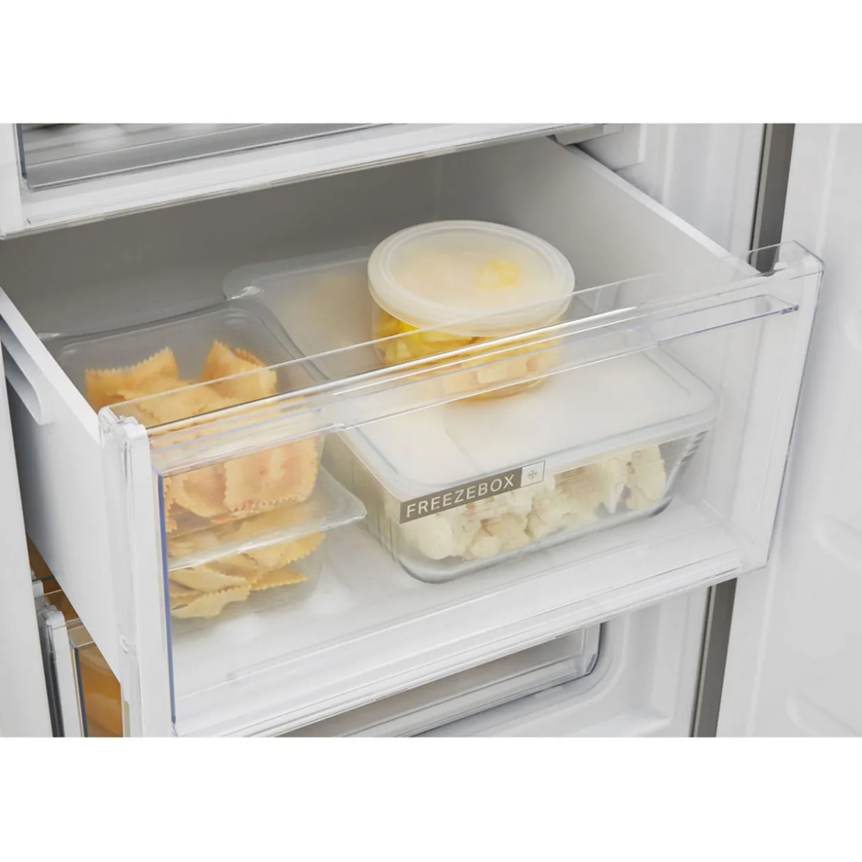 Freestanding 60cm Fridge Freezer with Stop Frost