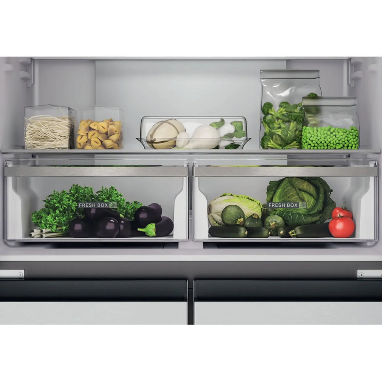 French Door 90cm Fridge Freezer 4 Door