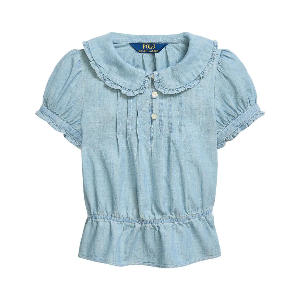 Frill Peplum Polo Shirt 4-6 Years