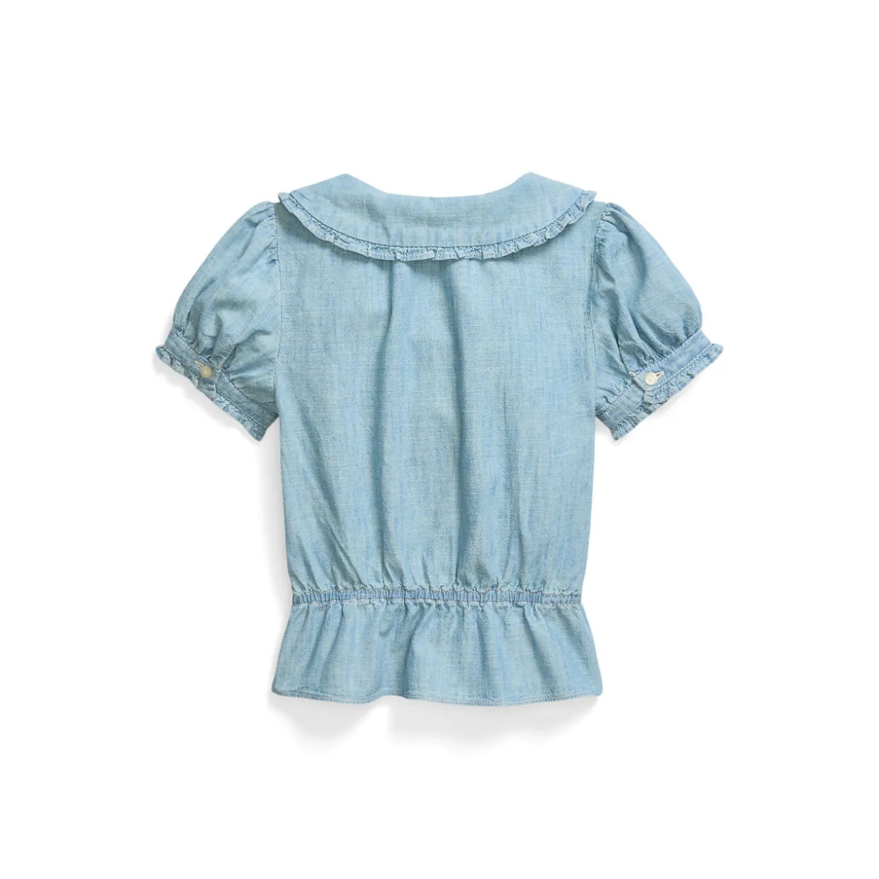 Frill Peplum Polo Shirt 4-6 Years