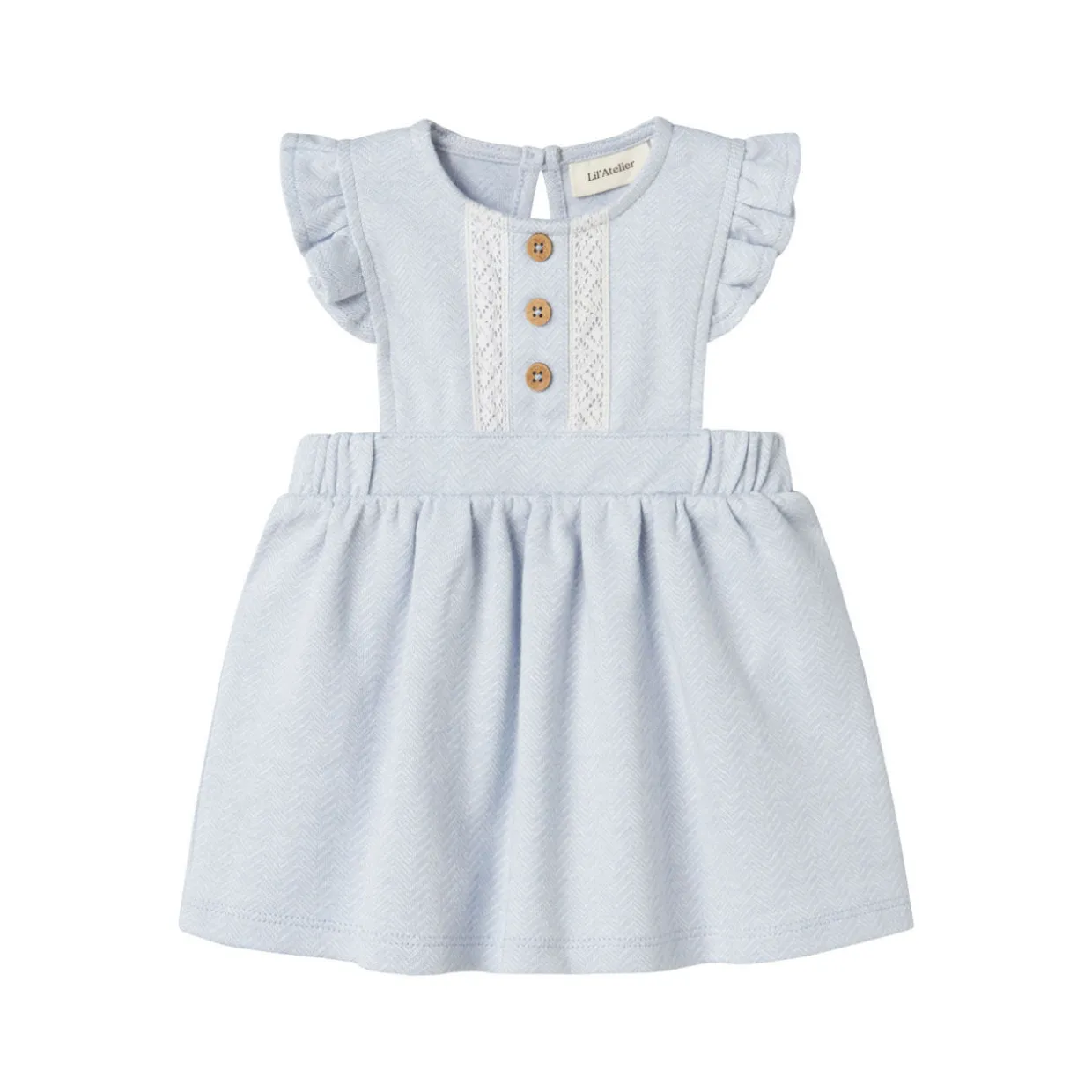 Frill Pinafore Dress