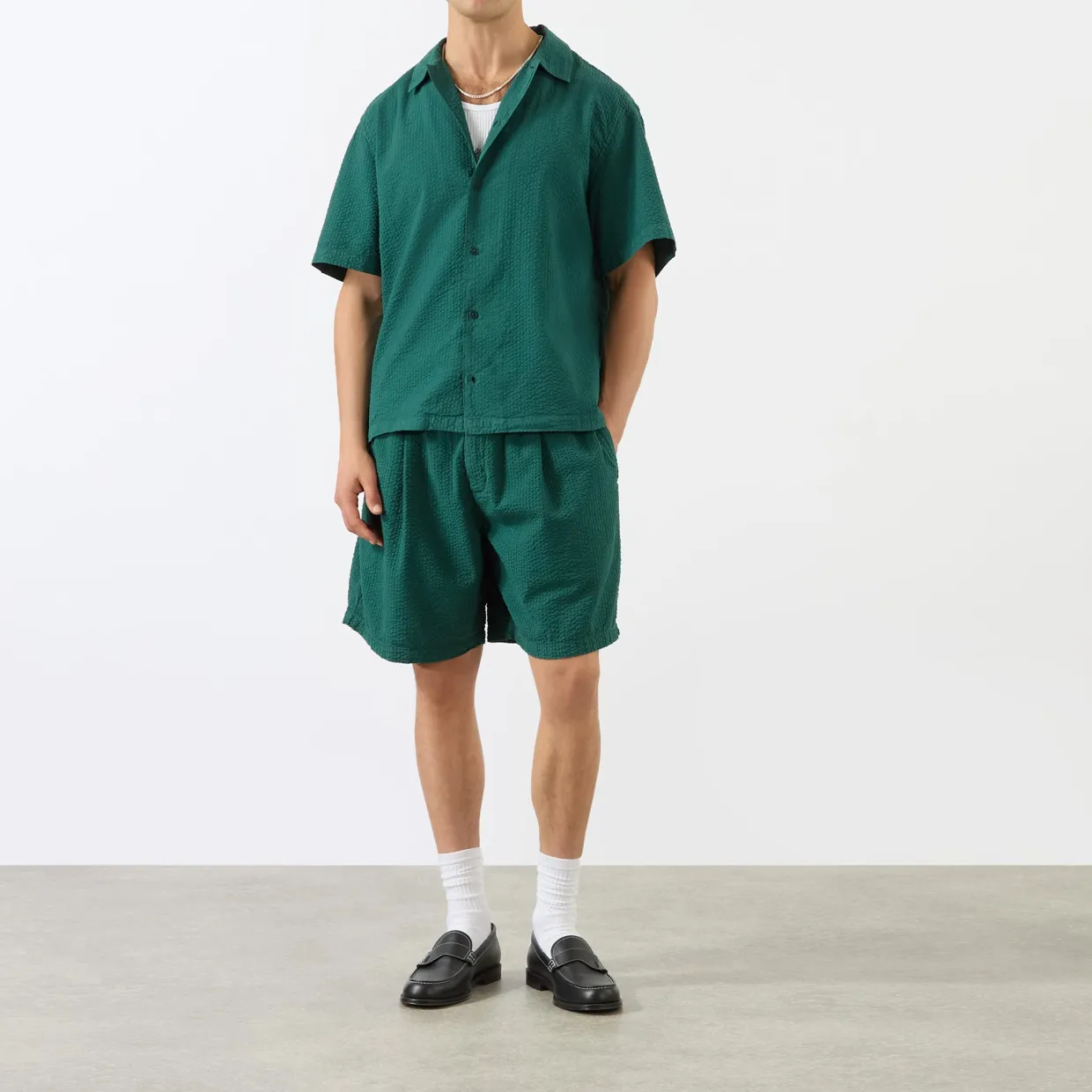 Fuller Mid-Rise Wide Leg Shorts