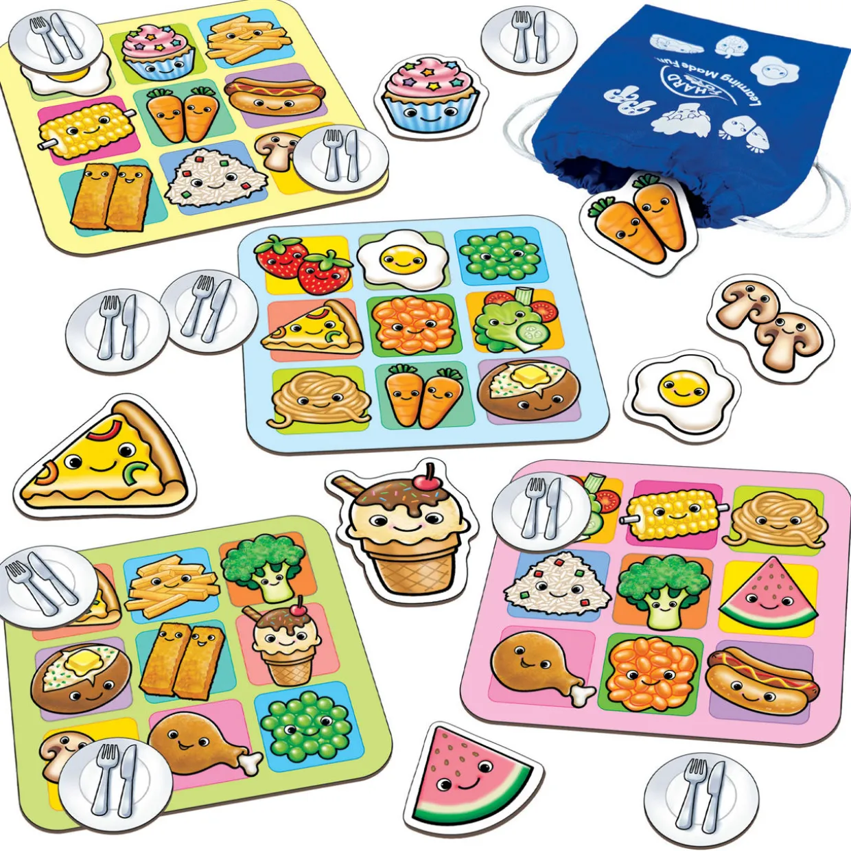 Fun Food Bingo Game