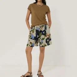 Future Botanic Linen Shorts