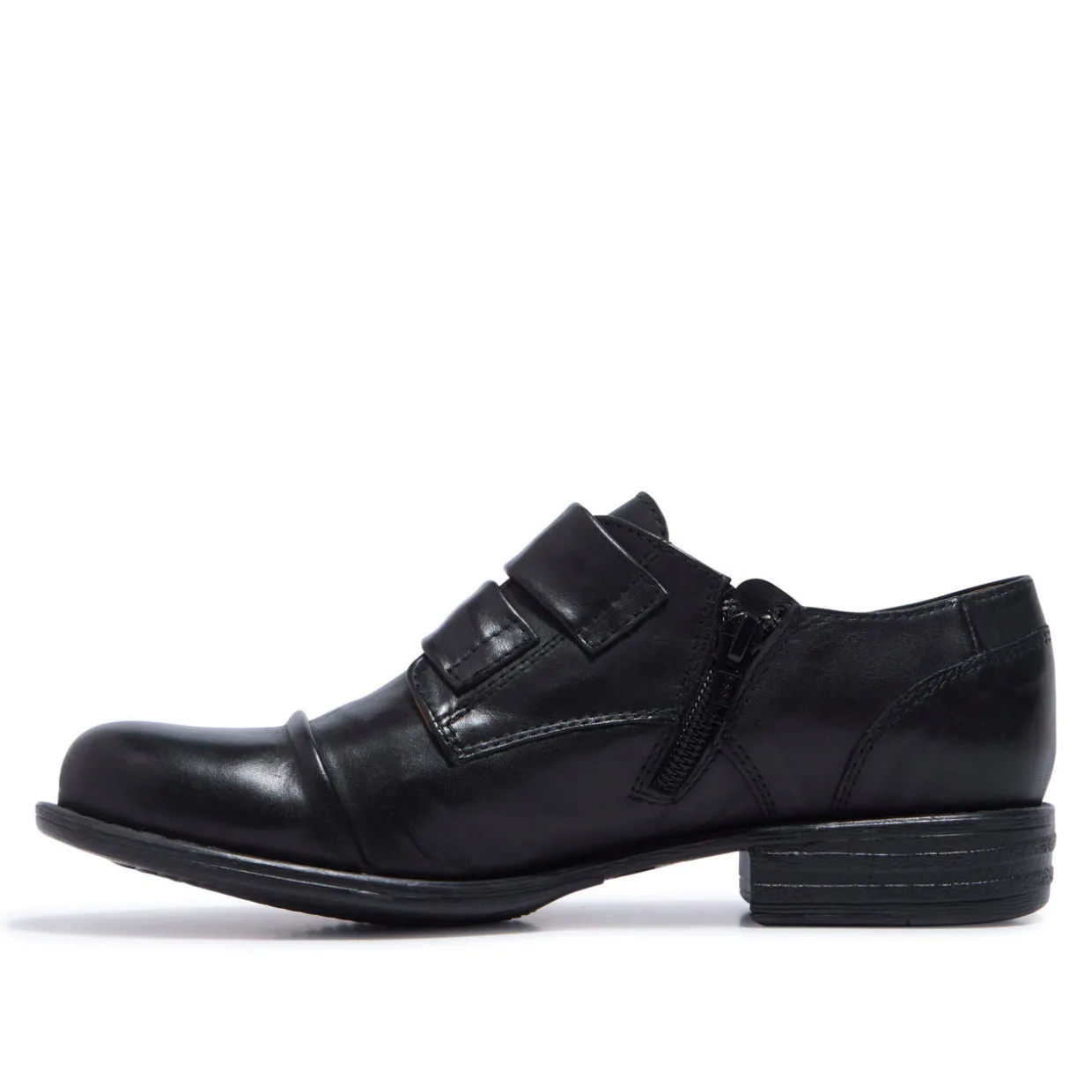 Gabbi Leather Slip On Flats